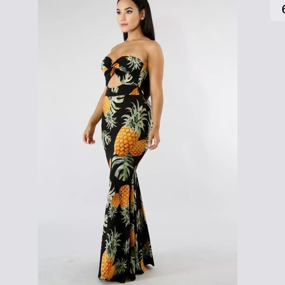 Pineapple dress - Picture 3 of 4